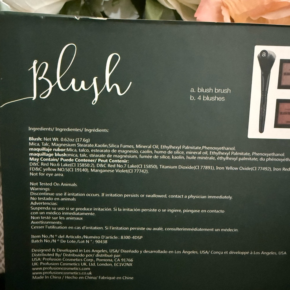 🆕🪷 PROFUSION LIMITED EDITION BLUSH BOUTIQUE PALETTE. BRAND NEW FACTORY SEALED. - Picture 15 of 15
